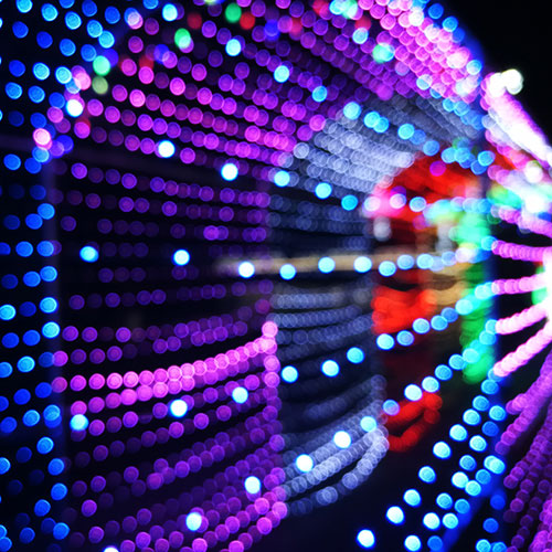 Rainbow LED Graphic